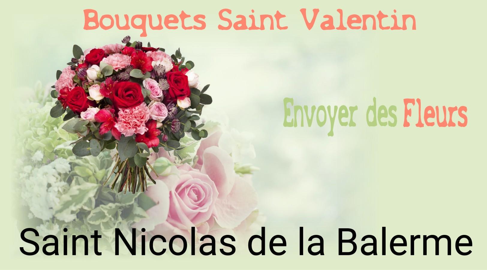 Roses de Saint-Valentin livrées à Saint-Nicolas-de-la-Balerme